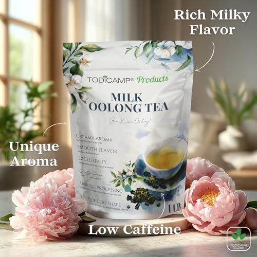 Milk Oolong Tea Loose Leaf – Premium Chinese Oolong Tea 3oz | Double Milky Aroma & Smooth Taste | Bulk Loose Leaf Tea Tin | Afternoon & Asian Tea