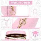 Period Bag for Girls, Corduroy Sanitary Napkin Storage Bag, Period Pouch & Tampon Holder, Feminine Care Organizer（Pink）