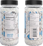 Soeos Sea Salt, Coarse Grain, 20 Oz (1.25 Pound), Non-GMO, Nature Himalayan White Salt, Rock Salt for Grinder Refill (Pack of 1)