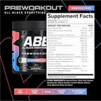 All Black Everything Pre-Workout Powder | Preworkout Energy Drink Mix | 350mg Caffeine | Beta Alanine & Citrulline | Energy Supplement for Men & Women | Bubblegum Crush | 30 Servings