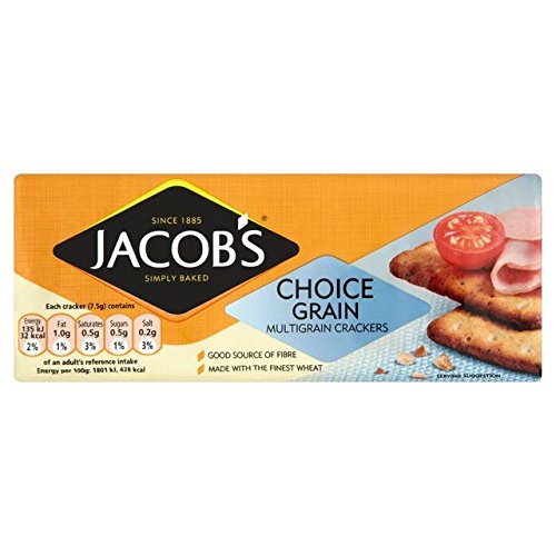 Jacob's Choice Grain Crackers 200g - Pack of 6