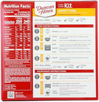 Duncan Hines Easy Cake Kit Golden Fudge Flavored Cake Mix, 8.4 oz.