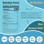 VISVITA Coconut Milk Drink with Nata De Coco, Original | Refreshing Coconut Taste, High Fiber | Plant-Based, Non-GMO & Allergen-Free, 9.8 oz (12 Pack) (Same Exact Product, Just Different Packaging)