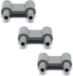 3PCS BP27 NIBP Connectors for Blood Pressure Monitor and Dual Tube Cuffs, Air Hose Adapter