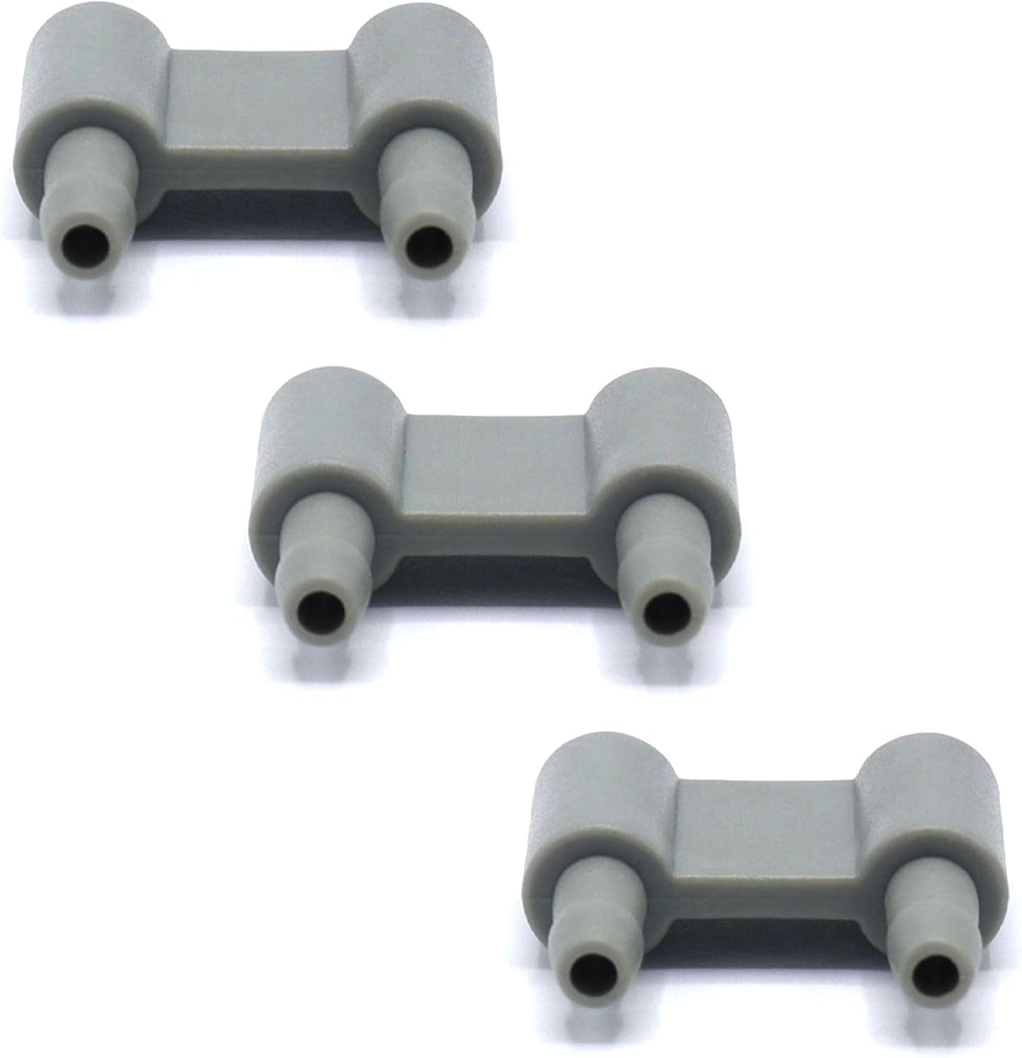 3PCS BP27 NIBP Connectors for Blood Pressure Monitor and Dual Tube Cuffs, Air Hose Adapter