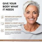 Ceylon Cinnamon Capsules - Extra Strength - Energy Heart & Metabolism Support for Men & Women - Pure Natural Cinnamon 20:1 Extract Supplement - GMO & Gluten Free - Made in USA - 60 Capsules 2 Month