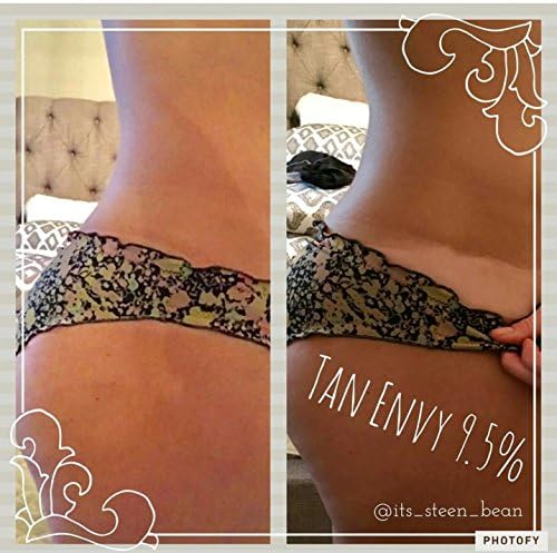 Tan Alchemy, Tan Envy European Blend 9.5% Med DHA Sunless Airbrush Spray Tanning Solution 32oz