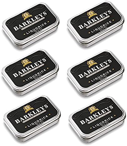 Barkleys Liquorice Mints 50g Tin (Case of 6)