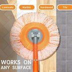 360 Rotatable Adjustable Cleaning Mop,360 Degree Rotatable Adjustable Cleaning Mop(1*Adjustable Cleaning Mop)