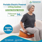 SeatLift Powered Lifting Cushion – Electric Stand-Assist Cushion Portable and Lightweight, Rechargeable Lifts up to 220 lbs
