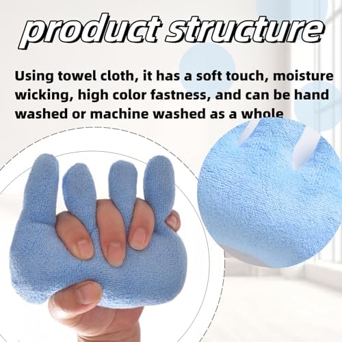 DEEYOTA Fingers Separation Pad,with an Elastic Palm Gripper,Used for Rehabilitation Treatment of Arthritis and Skin Damage