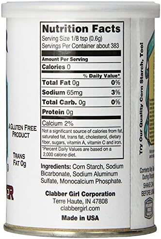 Clabber Girl Double Acting Baking Powder, 8.1 Ounce