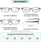Eyekepper 5 Pack Reading Glasses for Women Reading - Stylish Pattern Design Ladies Readers +1.50