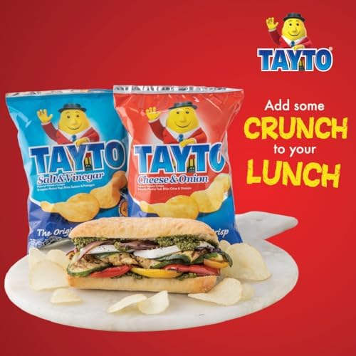 Tayto Crisps - Cheese & Onion (6x25g)