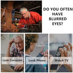 Glasses Far And Near, High Hardness Antiblue Progressive Far And Near Dual Use Glasses For Seniors