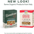 Bionaturae Penne Rigate Pasta Noodles - Gluten Free Pasta Organic, Rice & Lentil Pasta, Kosher Certified, High Protein, Non-GMO Verified, USDA Certified, Gluten Free Pastas, Crafted in Italy - 12 Oz
