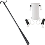 Sock Aid Device for Seniors Sock Helper Easy on Easy Off, Dressing Stick with Shoe Horn Sock Removal Tool, Dressing Aids for Shoes, Socks, Shirts and Pants