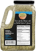 Spicy World Fennel Seeds 5 LB Bulk Jar - Whole Sweet Fennel - Great for Cooking, Tea, Mouth Fresheners, or Make Fresh Powder - Premium Quality, All Natural