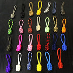 Bartact Paracord Zipper Pull Cosmos Blue Set of 5