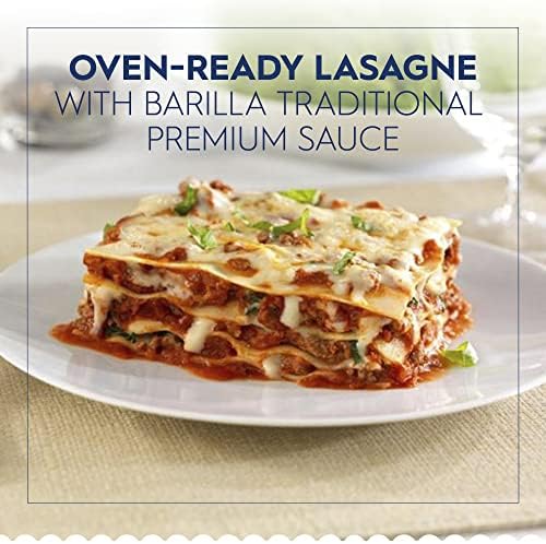 Barilla Oven-Ready Lasagne, 9 oz. Box (Pack of 12) - Pasta Made with Durum Wheat Semolina - Kosher Certified