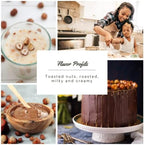 Native Vanilla - Pure Hazelnut Flavor - 4 Fl Oz - Pure Flavors and Extracts - Perfect for Cooking, Baking, and Dessert Crafting