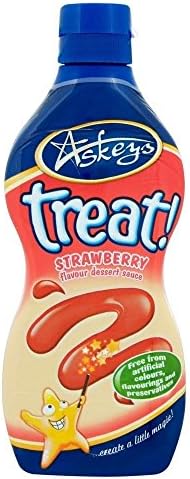 Askeys Treat Strawberry Dessert Sauce (325g) - Pack of 6