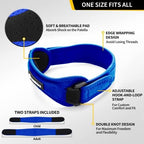 CAMBIVO Patella Tendon Knee Straps 2 Pack for Knee Pain Relief, Knee Brace for Women &Men with Extra Straps, Knee Support for Running, Hiking, Soccer, Basketball, Jumpers Knee, Tennis