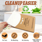 200 Pcs 8x8 Inch Parchment Paper Sheets,Food Grade Precut Baking Paper, Non-Stick & Greaseproof Square Pan Liners for Cake Pan, Air Fryer, Baking - White