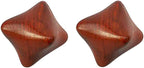EXCEART 2pcs Hand Massage Ball Wooden Massage Stick Wooden Stick Tool