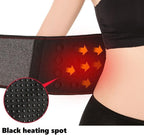 Self Heating Lower Back Brace for Men Women Magnetic Therapy Lumbar Support Belt for Sciatica Herniated Disc Scoliosis Waist Chest Pain Relief Heated Back Support Belt Adjustable Waist Heating Brace