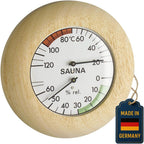 TFA Blooming Weather 40.102800000000002 Sauna Thermometer and Hygrometer - Wood