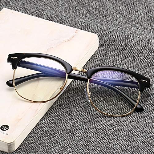 LNTICB® Blue Light Blocking Glasses Computer Reading Glasses Eyeglass Frame Transparent Lens Unisex Anti UV Anti Eye Fatigue