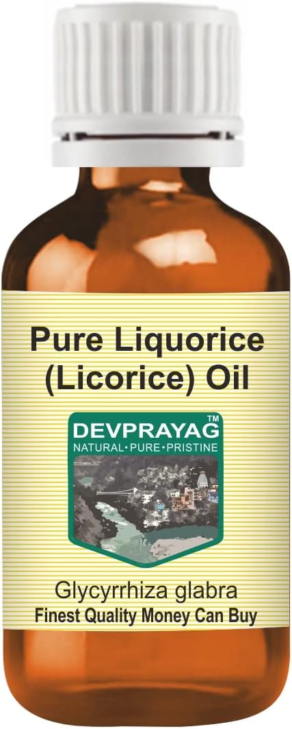 Pure Liquorice (Licorice) Oil (Glycyrrhiza glabra) 10ml (0.33 oz)