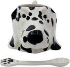 3D Hand Painted Dog Coffee Tea Ceramic Mug Cute Pet Perfect Dog Lover (Dalmatian)