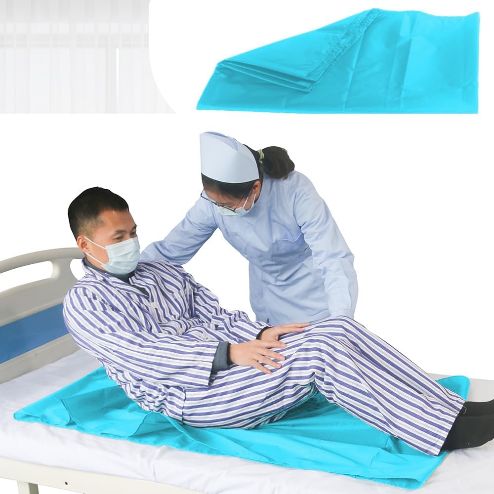 Tubular Slide Sheet for Patient Transfer，Washable & Reusable Draw Sheets, Sliding Board Suitable for Cars, Vehicles, Wheelchairs, Hospitals, Bed Transfers, Nursing Home Care，53" x 30"