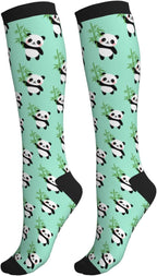Duck Compression Socks Women and Men 15-20mmHg-Circulation Support Socks for Athletic Running Cycling