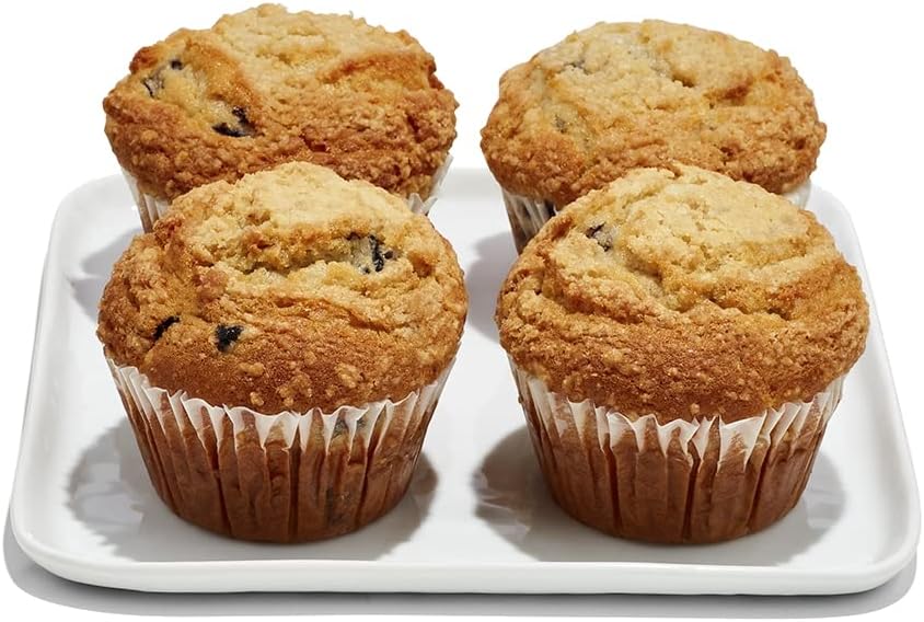 WHOLE FOODS MARKET Blueberry Muffin 4pk