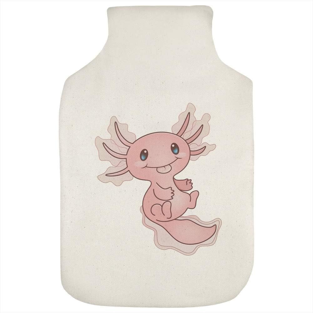 Azeeda 'Cute Axolotl' Hot Water Bottle Cover (HW00018629)