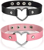 Choker Collar for Women Girls, Adjustable Rock Punk Choker Collar Necklace