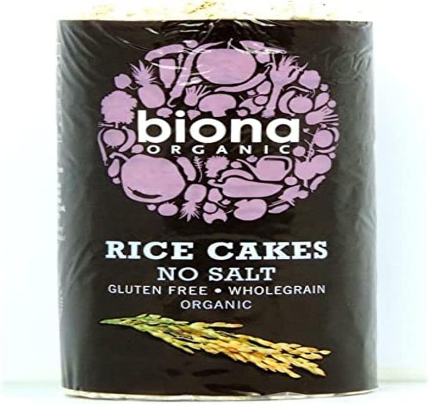 Biona Organic - Rice Cakes - Plain No Salt - 100g
