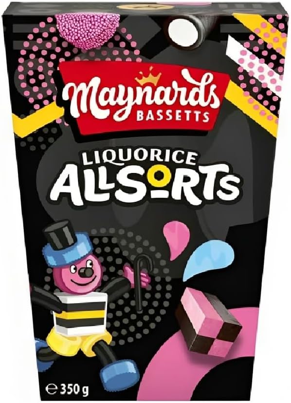 Bassetts Liquorice Allsorts Carton - 350g