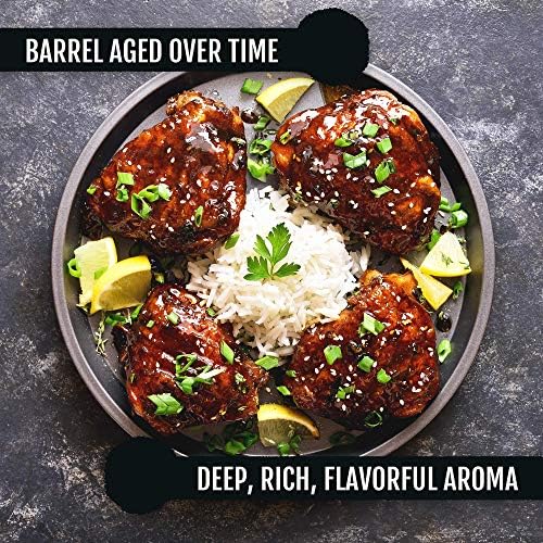 Best of Thailand Japanese Soy Sauce | Japanese Style Barrel Aged Lite Dark Soy Sauce | 2 Bottles of 23.65oz Real Authentic Asian-Brewed Marinade Sauce & Glaze for Sushi | No MSG 75% Less Sodium