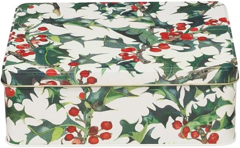 Emma Bridgewater Holly Deep Rectangular Tin