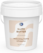 Mystic Moments | Cosmetic Butters | Illipe Butter 1Kg - Pure & Natural Cosmetic Butters Vegan GMO Free