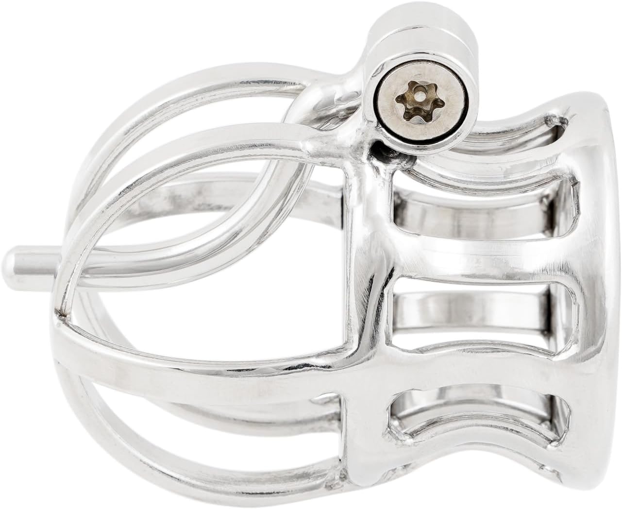 Ternence Male Chastity Device Stainless Steel Penis Piercing PA Puncture Lock Adult Penis Lock Cock Cage Ring YJ-001