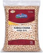 Mayoora Kabuli Chana (White Chickpeas) – Premium Quality Chole, High Protein 1kg