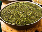 Cerez Pazari Dried Mint Leaves Spearmint 1lb Resealable Bag|%100 Natural, Non-irradiated, Non-GMO, Gluten Free, Raw Turkish Dried Spearmint Leaves, Crushed Peppermint Tea
