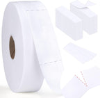 400 Pcs Non-Woven Wax Strip 1.5''x44 Yards Pre-cut Wax Strips Epilating Strips 1.5 X 4 Inch For Body Facial Tear-Resistant & Lint-Free Air 1 Roll Removal Paper Women Arms Legs Hair Cleaning Remove
