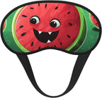 Watermelon Sleep Mask for Side Sleeper, Light Blocking Night Masks for Sleeping Eye Mask for Women Men Eye Cover Soft Comfortable Eye Shade for Travel, Nap