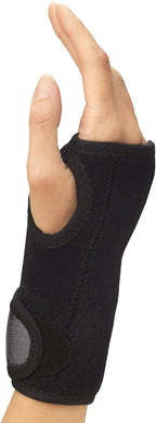 Champion Wrist Support, Universal Fit, Removable Splint, 2-Strap, Airmesh Fabric, Black,